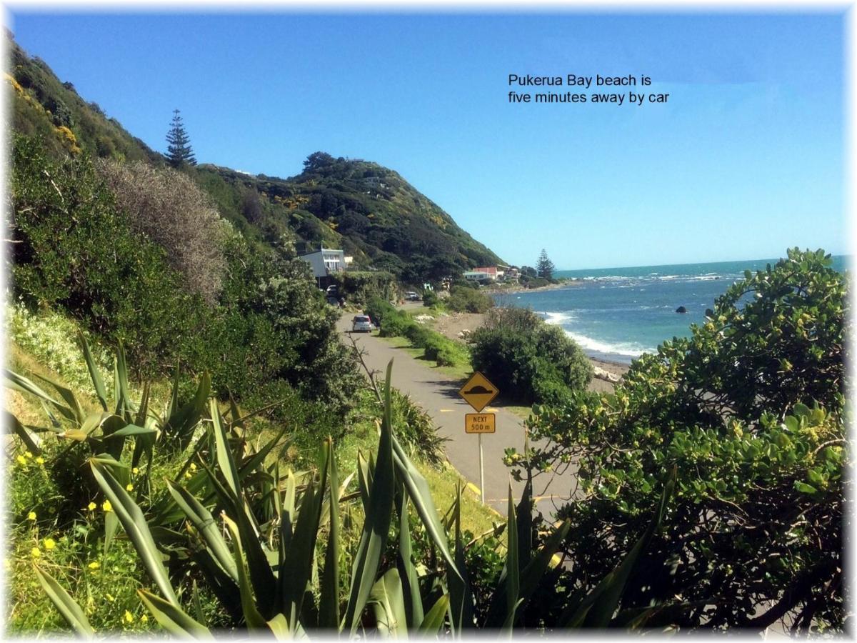 Ferienwohnung Peaceful Pukerua Bay Exterior foto
